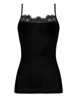 Caraco Bien-être Lise Charmel Plaisir Caresse (Noir) -Lingerie Élégance Soldes caraco bien etre lise charmel plaisir caresse noir 5