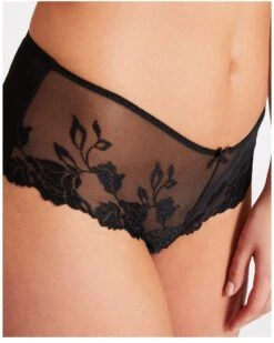 Culotte St-Tropez Aubade Softessence (Noir) 8 Culotte St-Tropez Aubade Softessence (Noir) -Lingerie Élégance Soldes culotte st tropez aubade softessence noir 2