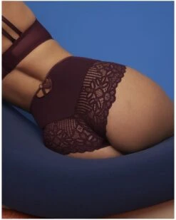 Culotte Taille Haute Prima Donna Twist First Night (Merlot)