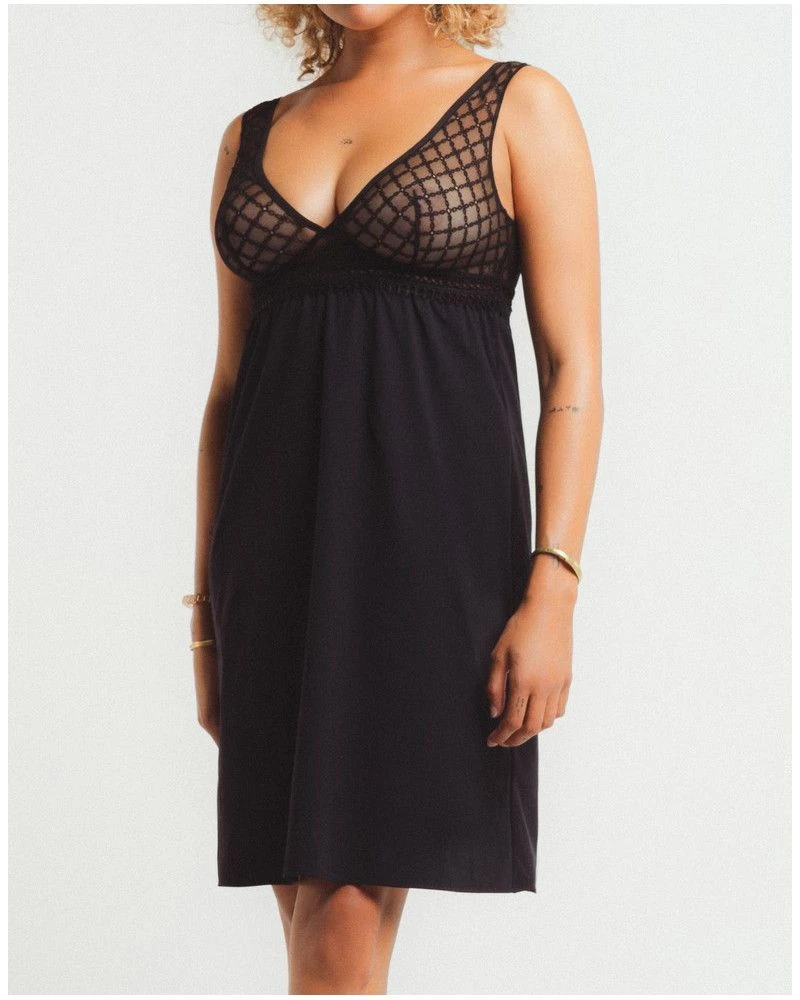 Nuisette Louisa Bracq Paco (Noir) 3 Nuisette Louisa Bracq Paco (Noir)