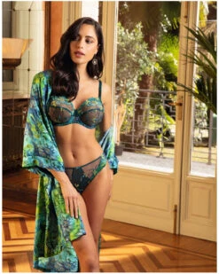 Slip Fantaisie Lise Charmel Grâce Aquatique (Floral Aqua) 9 Slip Fantaisie Lise Charmel Grâce Aquatique (Floral Aqua) -Lingerie Élégance Soldes slip fantaisie lise charmel grace aquatique floral aqua 3