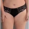 Slip Taille Haute Rosa Faia Colette (Noir) -Lingerie Élégance Soldes slip taille haute rosa faia colette noir