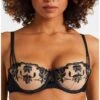 Soutien-gorge Corbeille Armatures Aubade Lovessence (Noir) 1 Soutien-gorge Corbeille Armatures Aubade Lovessence (Noir) -Lingerie Élégance Soldes soutien gorge corbeille armatures aubade lovessence noir