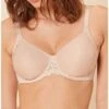 Simone Perele Soutien-gorge Moulé Simone Pérèle Caresse (Peau Rosée) -Lingerie Élégance Soldes soutien gorge moule simone perele caresse peau rosee