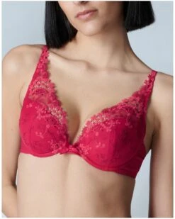 Simone Perele Soutien-gorge Push-up Simone Pérèle Wish (Rubis Rose)