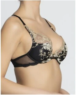 Soutien-gorge Triangle Armatures Lise Charmel Déesse En Glam (Or Glamour) -Lingerie Élégance Soldes soutien gorge triangle armatures lise charmel deesse en glam or glamour 4